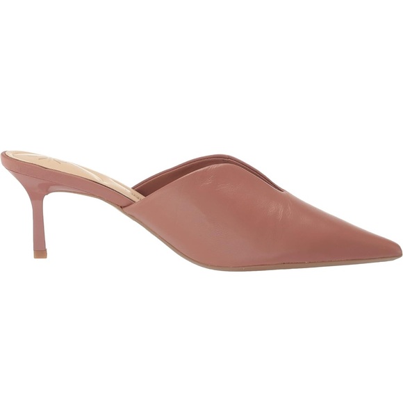 NWOB Nine West Women's Backless Slip on Slides Loafer Shoes Pointed Toe Mules - Picture 2 of 8